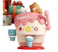 Shitafe Bath Ice Cream Foam Maker | Realistic Interactive Educational Cute | Bathtub Bubble Machine | for Boys Girls Home Indoor Daily Travel Daycare Preschool Nursery