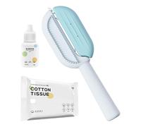 Shitafe Cat Cleaning Brush with Water - Hair Removal Sticky Brush with Water Tank,Comfortable Grip, Cat Sticky Comb, Pet Hair Removal Tool, for Cats, Dogs, Pets