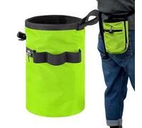 Shitafe Climbing Chalk Bag - Chalk Bag with Adjustable Waist Belt and Zippered Storage Pocket,Gear Storage for Gymnastics Bouldering Outdoors Sports Disc Golf Pool Bar