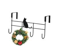 Shitafe Cubicle Hooks | Metal Behind The Door Hooks Invisible | Door Hanger Hook, Door Hooks for Clothes, Hat, Towel