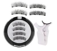 Shitafe Natural Magnetic Eyelashes - 4pcs Magnetic Lashes With Applicator - With Clip Natural Look Magnetic Lashes, Magnetic Fake Lashes For Easy Application