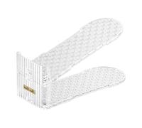 Shitafe Shoe Organizer for Closet | Adjustable Double Layer Shoe Organizer | Closet Organization for Home Organization High Heels Sandals Boots Sneakers Flats Wardrobe Entryway Bedroom Bathroom