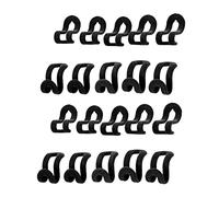 Shitafe Velvet Hanger Cascading Hooks, Hangers, Pack Of 60 Cascading Hanger Hooks, Hanger Connector Velvet, Non-Slip, Space Saving, Grey