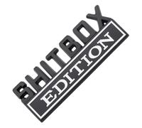 Shitbox Car Emblems - Humor Car Emblem, Novelty 3D Car Badge Sticker for Car and Truck | Rear Sticker Sticker for Vehicle Decoration, Funny Exterior Emblem for Truck