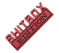 Shitbox Car Emblems - Humor Car Emblem, Novelty 3D Car Badge Sticker for Car and Truck | Rear Sticker Sticker for Vehicle Decoration, Funny Exterior Emblem for Truck