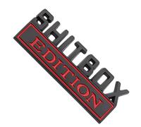 Shitbox Edition Badges, 3D Car Emblem Shitbox Design | Novelty Decorations, Creative Adhesive Decorative Funny Cars Rear Decals for Auto Vehicle