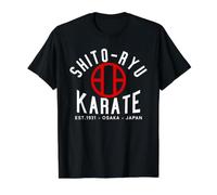 Shito-Ryu Karate Japan Martial Arts Value Graphic T-Shirt, Men, Black, S