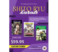 Shito Ryu Karate Special Box Set ( 3 DVDs + Free Plaque )
