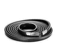 SHITOARIAR 5M U Shape Car Door Rubber Seal Strip, EPDM, Black, Door Edge Trim Seal with Side Bulb for Cars, Boats, RVs, Trucks, and Home Applications