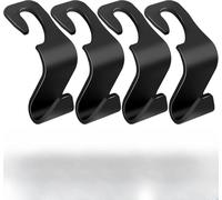 SHITONGSHANGMAO 4 Pcs Car Seat Headrest Hook for Nissan Qashqai J12 e-Power 2022-2024 2025, Multifunctional Seat Back Storage Hook for Headrest Auto Inside Hangers Sturdy and Durable