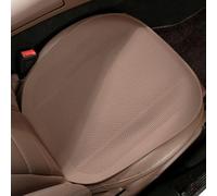 SHITONGSHANGMAO Car Seat Cushion for BYD Song Plus EV 2023 2024 2025, Driver Seat Cushion Ultra Thin 0.3cm Breathable Nappa Leather Protector for Long Driving,Brown