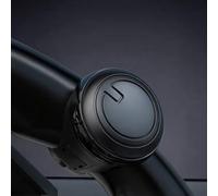 SHITONGSHANGMAO Steering Wheel Knob for Tesla Model Y Juniper 2025 2026, 360 Degree Smooth Rotation Suicide Spinner for Truck Car Tractor Van Mower Black