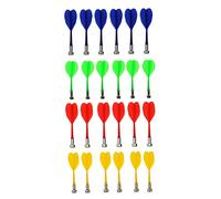 SHITOOMFE 24Pcs Magnetic Darts, Plastic Darts Replacement For Magnet Dartboard Safety Darts Magnetic Darts Plastic Safety Darts Game Replacement For Magnet Dartboard