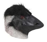SHITOOMFE Animal Mask, Halloween Bird Mask Funny Realistic Animal Latex Face Costume for Halloween Festivities and Monsters Ball