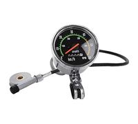 SHITOOMFE Bike Odometer, Bike Odometer and Speedometer, Km/H RMP Waterproof Mini Speedometer, Old School Style Wired Cycling Computer for Bikes with 26, 27.5, 28, 29 Inch, Computer