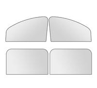 SHITOOMFE Car Window Shades Blackout, 4PCS Magnetic Side Window Sun Shade, Foldable Car Blackout Window Covers for UV Block & Privacy Protection, Universal Fit for SUVs, Trucks & Cars