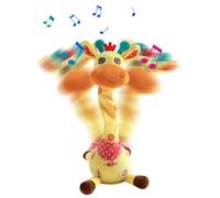 SHITOOMFE Dancing Talking Giraffe Toy, Dancing Giraffe Toy 7.9x13.8 Soft Singing Plush with Volume Adjustment for Baby Girls and Boys