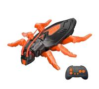 SHITOOMFE Remote Control Robot, Wall Crawler Rechargeable Cockroach Remote Control Animals with LED Lights for Boys Girls Ages 4-8 6-8
