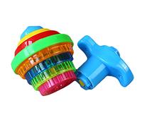 SHITOOMFE Spinning Top Light up Flashing Spinning Tops Toys Gyroscope Toy with Light up Toys for Kids Toy Gift, Random Color, Gyroscope