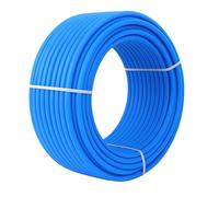 SHIV MDPE Pipe Underground Water Supply Pipe, 25mm, Blue, Flexible Polyethylene Tubing for Agriculture and Plumbing