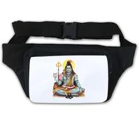 Shiva Ganesha Parvati Deity Hinduism Ganesha Waist Bag Fanny Pack White