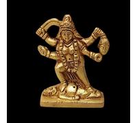 Shiva Lingam Shop 2.75" Brass Statue Goddess Maa Kali Idol Puja Hindu Décor~I-5022