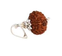 Shiva Lingam Shop 2 to 9-100% Original Rudraksha Pendant Bead Yoga Hindu Prayer Meditation Rudraksha Pendant genuine Mukhi Faces Beads Rudraksha Necklace Jewelry Rudraksha Round Bead, 8 Mukhi
