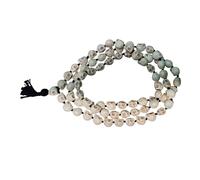 Shiva Lingam Shop Mund Mala Carved Skull Prayer Beads rayer Healing Meditation Skull Mala, 50 Gram 55 Beads, Stone, No Gemstone