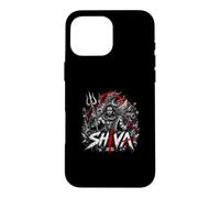 Shiva Mahadev Cosmic Warrior Trishul Tandav Case for iPhone 16 Pro Max