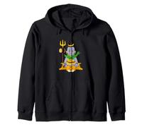 Shiva, Shankar, Maha Shivratri, Baby Shiv Shambhu Pooja Zip Hoodie