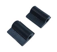 Shiwaki 2pcs Black Shift Pedal Cover Shift Pad Rubber Abrasion Resistant Non-Slip Design Inner Diameter 8mm Easy to Install Motorcycles Protection Accessories