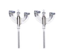Shiwaki Classic Bass Drum Claw Hooks 2 Pack of Bundle