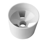 Shiwaki Golf Hole Cup, Training Accessory for Golf Practice Aids, White ABS Protects Flag Support Green Hole, Sturdy and Durable for Golf Practice