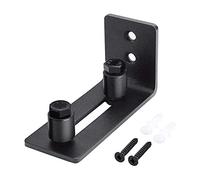 Shiwaki Sliding Barn Door Bottom Floor Guide,Adjustable Roller,Wall Mount System,Flush Flat Bottom Design