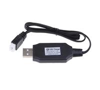 Shiwaki Universal 7.4v 3-Pin Lipo Usb Rc Battery Charger 46cm For Fpv Syma Mjx Drone Most Model S031g S31 S033g S33 With Reverse Insertion Protection Charging Cable