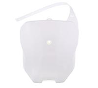 Shiwaki White Front Number Plate For CRF70 80 100 Pit Dirt Bike