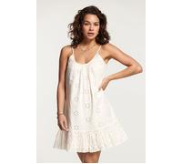 Shiwi Ibiza Dress Broderie Anglaise Jet Stream White size XS | Mini Dresses Outlet | Women | White XS
