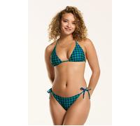 Shiwi Ladies Liz Bikini Set Pied De Poule Ocean Blue Check size 36 | Bikinis Outlet | Women | Blue 36