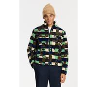 Shiwi Lee Geo Quilt Teddy Jacket Green Olive Geo Quilt size M | Light Jackets Outlet | Men | Green M