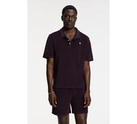 Shiwi Nico Toweling Polo Solid Purple Rock size M | Poloshirts Outlet | Men | Purple M