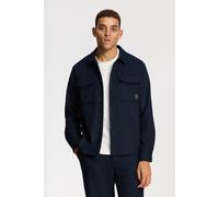 Shiwi Stan Wool Blend Long Sleeve Shirt Blue Dark Navy size XL | Casual Shirts Outlet | Men | Blue XL