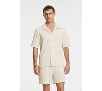 Shiwi Ted Short Sleeve Shirt Geo Sun Beige Geo Sun size L | Casual Shirts Outlet | Men | Brown L