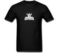SHIWUNANFANG Mens Darkstar Skateboards Logo T-Shirt Short Sleeve S Black