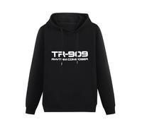 SHIWUNANFANG Roland Tr-909 Hoody Logo 909 808 303 Analogue Synthesisertec Hno Rave House Black XXL