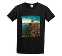 SHIWUNANFANG Short Sleeved T-Shirt Owl City The Midsummer Station Acoustic T-Shirt Black 3XL
