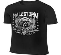 SHIWUNANFANG Zodead Hale-Storm Men's Short Sleeve T-Shirt M Black