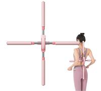 Shixian Women's posture corrector, extendable yoga stick stretching tool posture corrector hunchback correction body exercise shoulder opening stick
