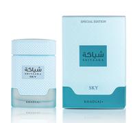 Khadlaj Shiyaaka Sky Eau de Parfum 100ml for Men - Long Lasting Fresh Aromatic Perfume with Bergamot, Herbal Notes, Orange Blossom & White Musk