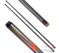 SHIYETA 58-Inch Carbon Durable Professional Billiard Cues Small Head Pool Cues Billiard Stick Snooker Rod Supplies Accessory,Billiards Supplies (13mm)