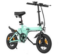 SHIZHUNIAO Electric Bike, 14" E Bike UK Legal 250W Motor 36V-9Ah Battery Up to 45KM Range 3 Riding Modes, City Commute Electric Bikes Smart LCD Dual Disc Brakes, Urban eBike Adults/Youths